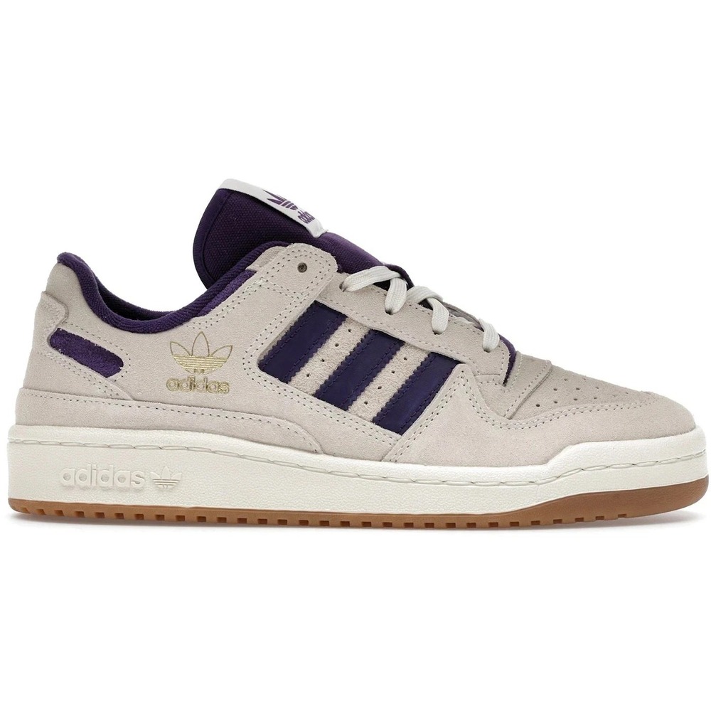 adidas Forum Low CL Mens Size 12 Violet Gum Shoes Sneakers JS1099 NEW